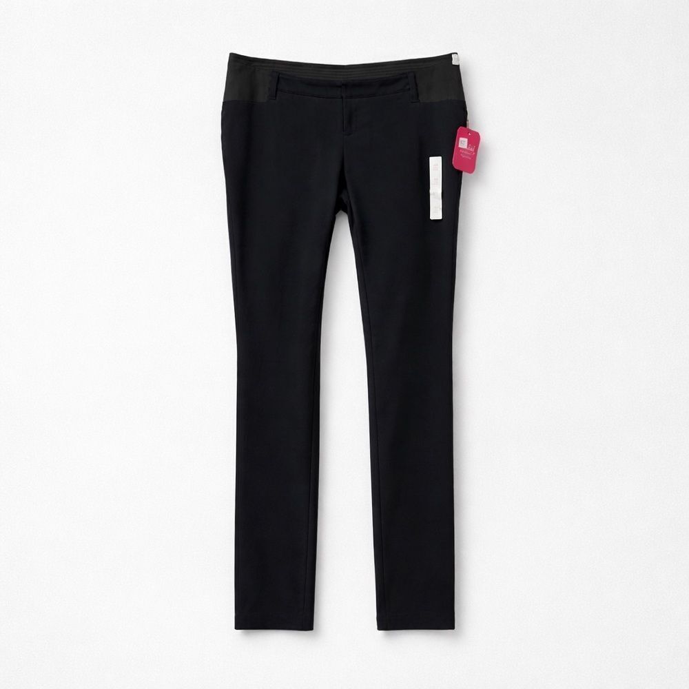 Isabel Maternity Black skinny dress pants size 10 NWT